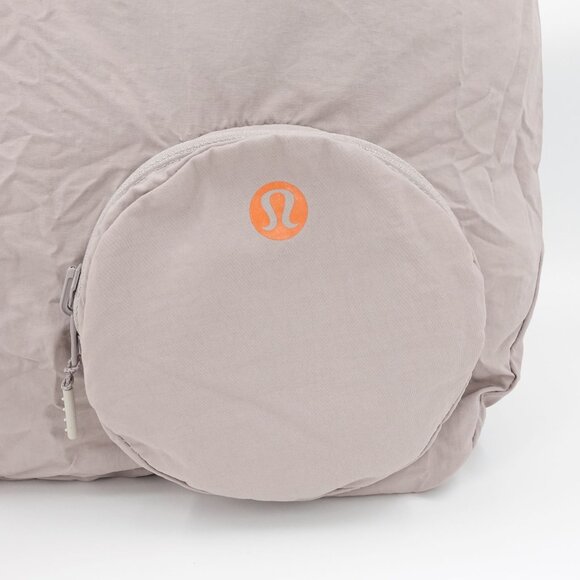 Lululemon Packable Large Tote 30L Raw Linen Beige OS - Picture 10 of 16